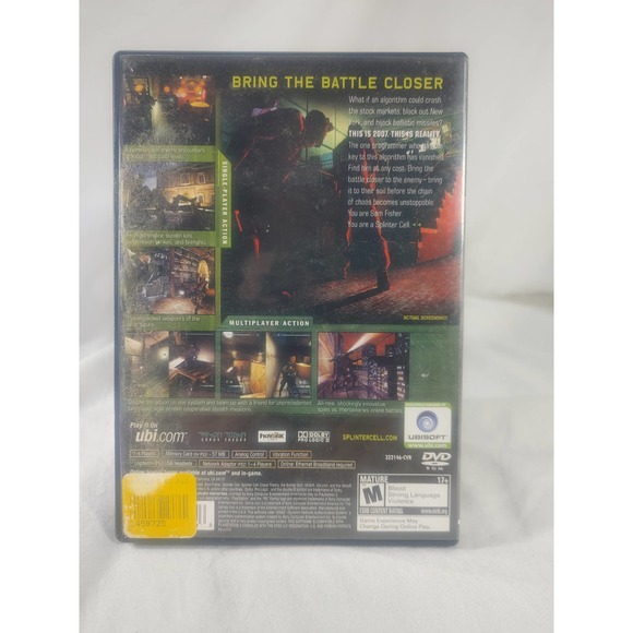 Splinter Cell Chaos Theory Playstation 2 Game12 - Picture 2 of 3